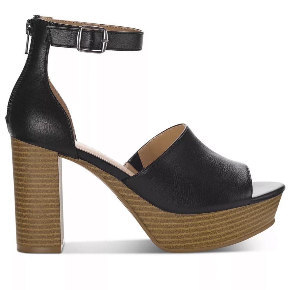 Sun+Stone Platform Sandal - Picture 2 of 10